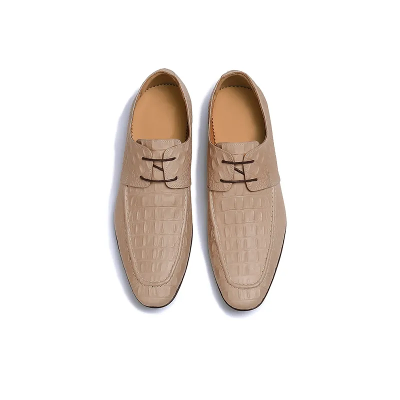 ASTON M.JAZZ Dress Shoes Men's Ecru-1