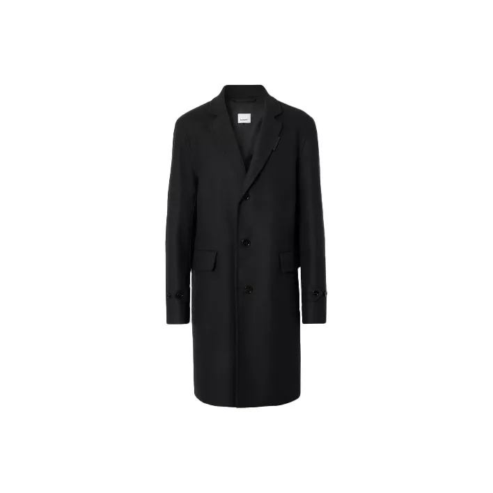 Burberry Trench Coat Men's Black-0
