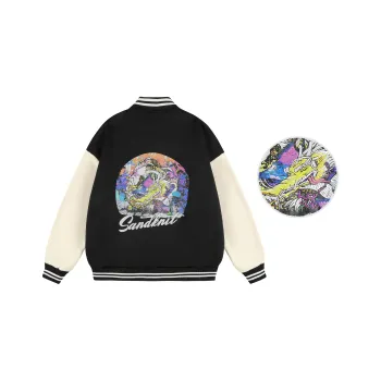 SandKnit Baseball Jacket Unisex