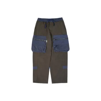 PROS BY CH Straight Casual Pants Unisex Dark Gray