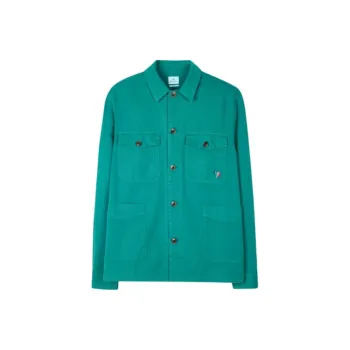 Paul Smith Buttoned Organic Cotton Shirt Jacket