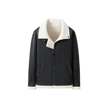 Automobili Lamborghini Jackets Coats Men's Black