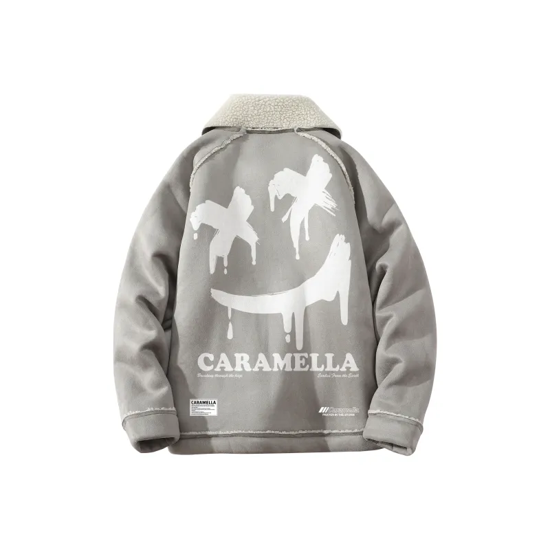 Caramella Velvet feel Coat Unisex-22