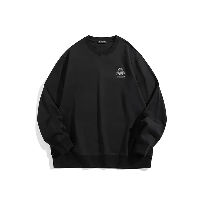 PEACEBIRD MEN Sweatshirt Men's Raven-0