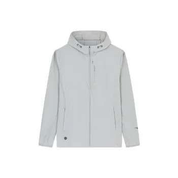Anta Variety Training Collection Super Lightweight And Breathable Sun Protection Clothing Men's Star Diamond Gray