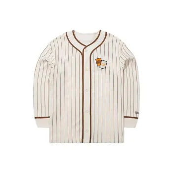 New Era Baseball Jerseys Unisex Ivory White