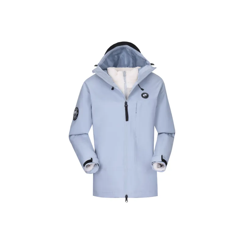 Panda Carefree Play Series Warm Breathable Water Resistant Rainproof Windproof Windbreaker Jacket Unisex-24