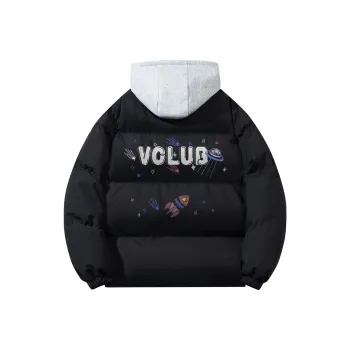 VniVerseVClub Puffer Jacket Coat Unisex