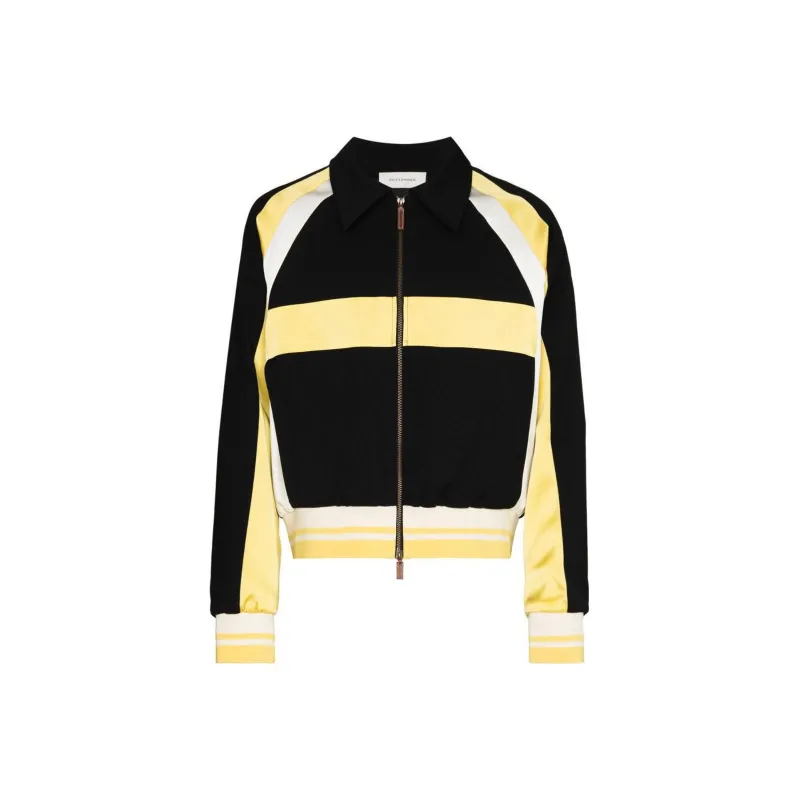 Wales Bonner Isaacs Panelled Bomber Jacket-0