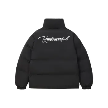 UNKNOWTAL Puffer Jacket Unisex Black