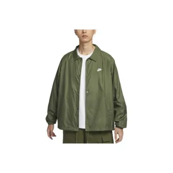 Nike SportswearClub AS M NK COACHES JKT Jackets Coats Men's Green