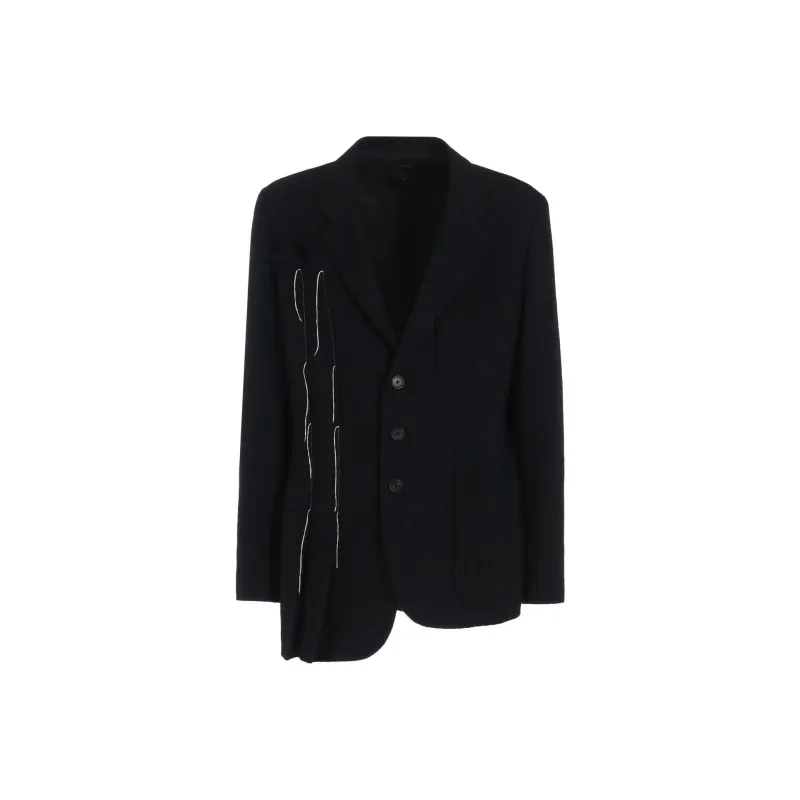 Yohji Yamamoto S'YTE FW24 Jackets Coats Unisex Black-0