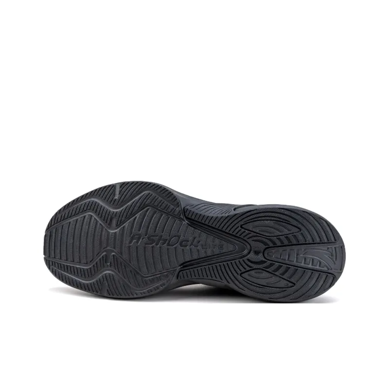 Anta Slip Resistant And Breathable Low Top Training Physical Fitness Test Physical Exam Running Shoes Men's Black-4
