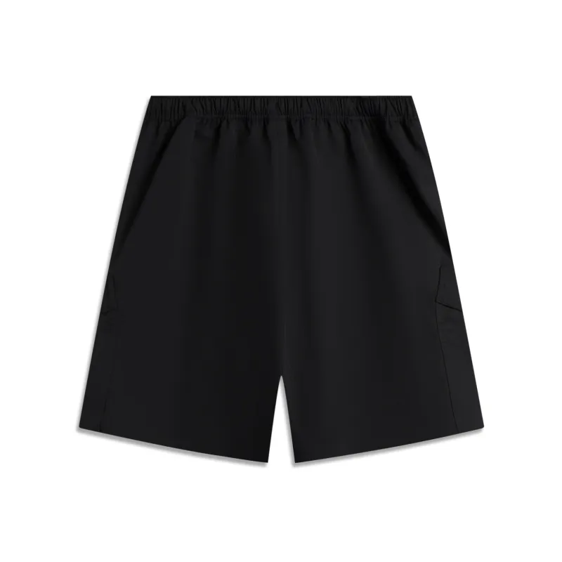 LiNing China Color Collection Sports Trendy Collection Casual Shorts Men's Night Black-1