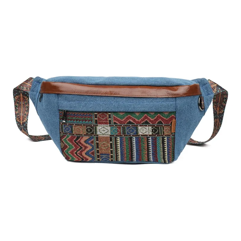 Wenpercy Denim Sling Bag Regular Women's Multicolor-6