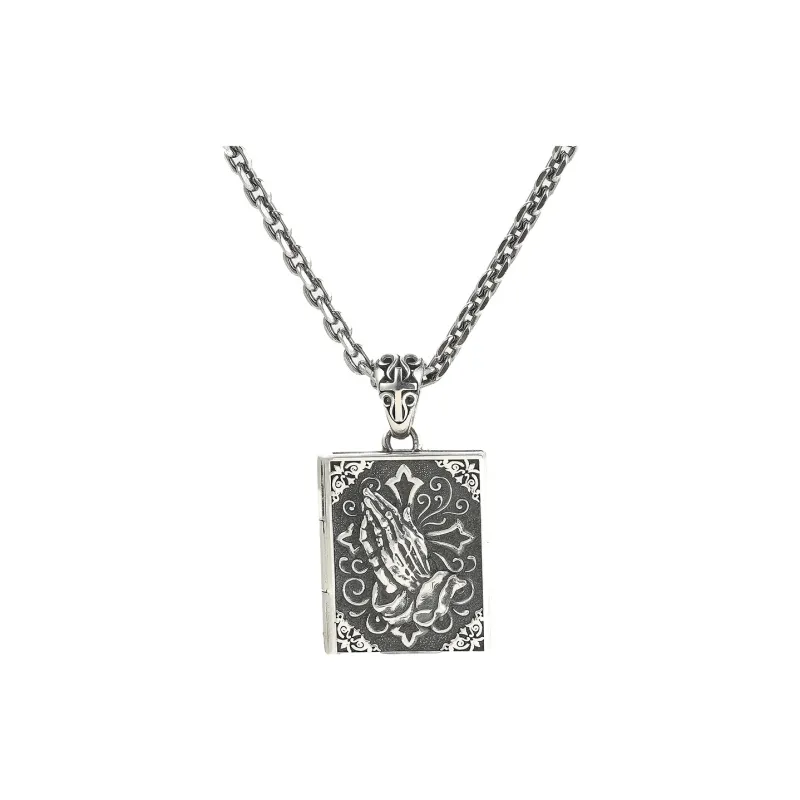 Ruibeila 925 Sterling Silver Necklaces Unisex-0