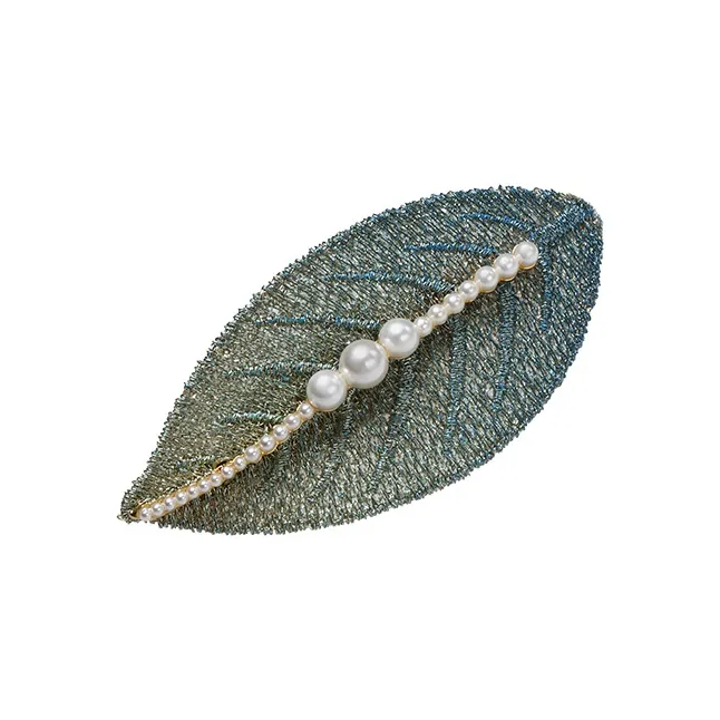QIMEILA Artificial Pearl Hair Clips Women's-6