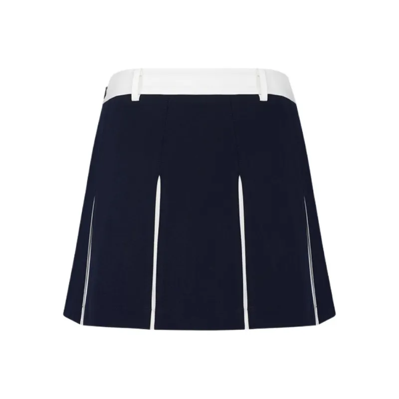 ANN ANDELMAN Casual Short Skirts Women's Navy Blue-1