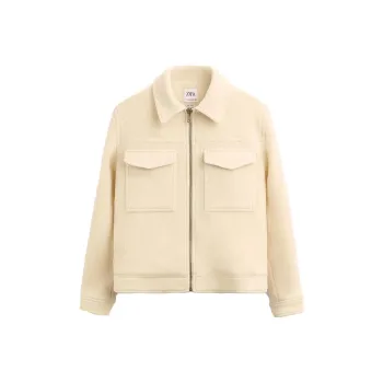 ZARA Jackets Men Yellow