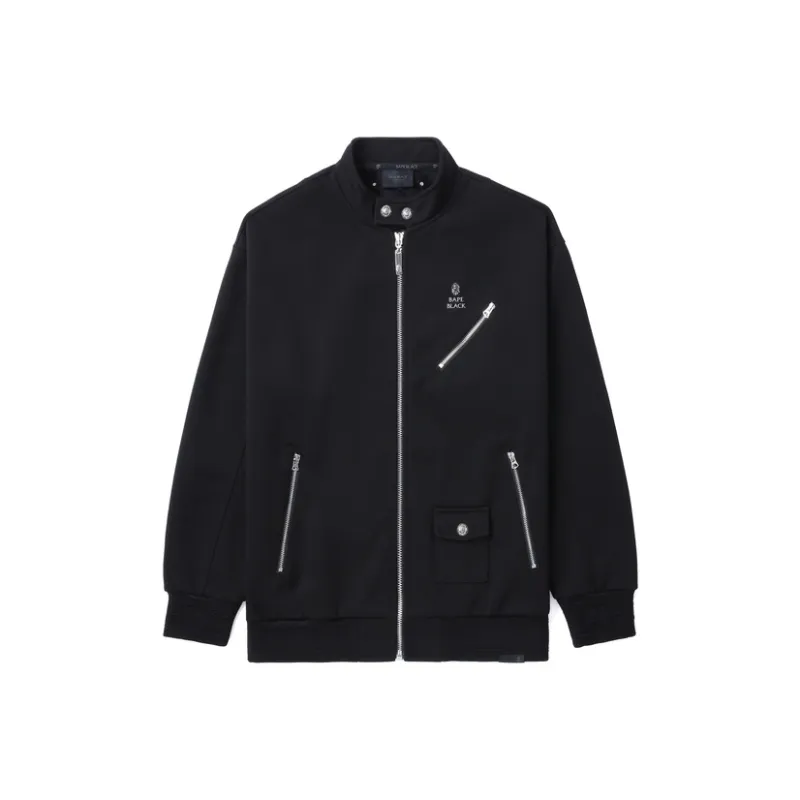 BAPE BLACK Jackets Coats Men's Black BKX-0