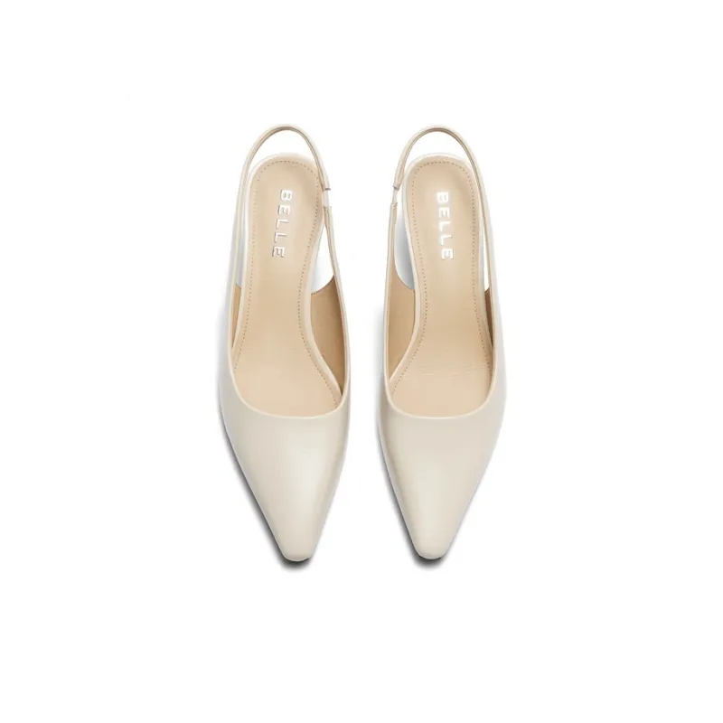 BELLE Chunky Heel High Heels 5.5cm Women's-2