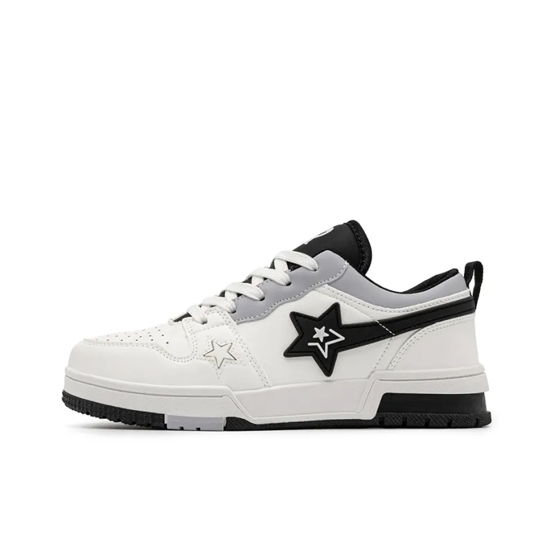 Snow Know The Answer SKTA Anti Slip And Wear Resistant Breathable Low Top Couple Skateboard Shoes Unisex-0