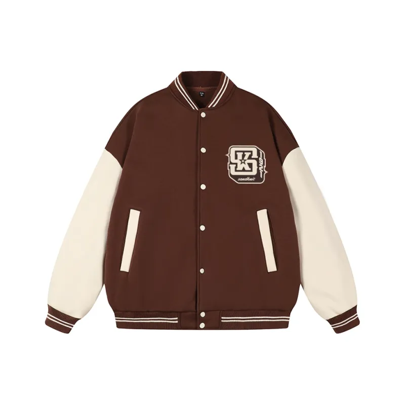 SandKnit Baseball Jacket Unisex-14