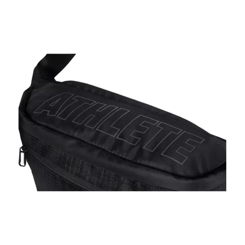 Anta Variety Training Collection Fabric One Shoulder Crossbody Fanny Pack Unisex Black-4