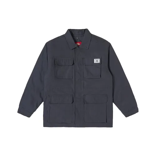 Dickies Puffer Jacket Unisex Concrete Gray