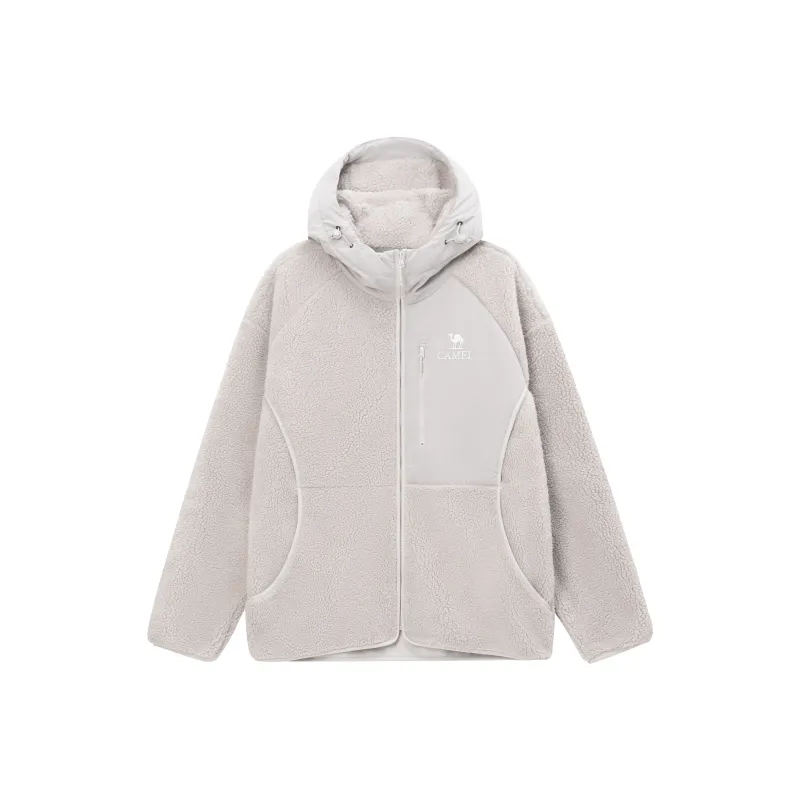 CAMEL Warm Fleece Series Velvet feel Coat Unisex-2