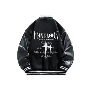 FONDLOOK Baseball Jacket Unisex