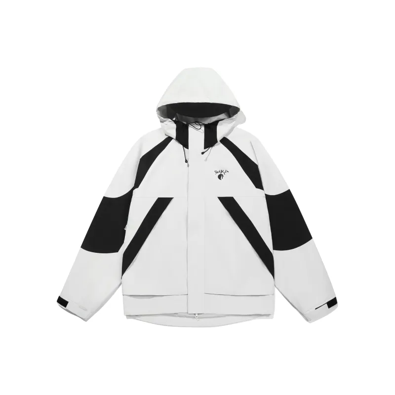 Guuka Outdoor Sun Protection Brim Mountaineering Clothing Coat Loose Fit Unisex Light Gray-0