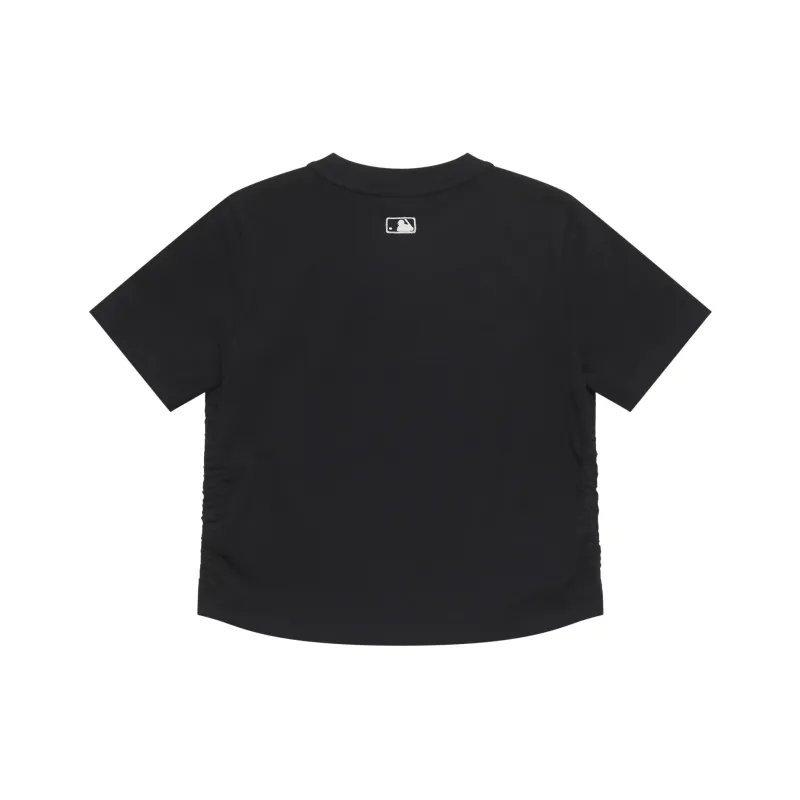 MLB Heart New York Yankees SS25 T Shirt Women's Black-1