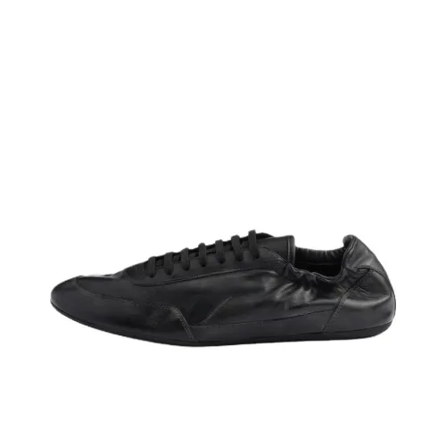 PRADA Collapse Low Top Casual Shoes Men's Black