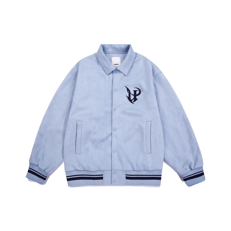Guuka Baseball Jerseys Men Light Blue-0