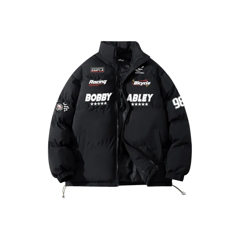 BOBBY ABLEY Puffer Jacket Unisex Black-0