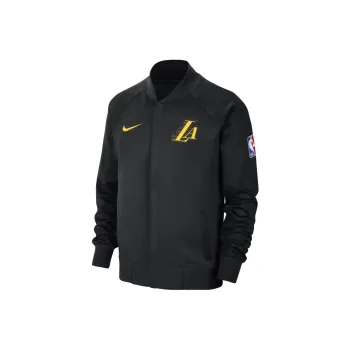Nike Dri Fit Showtime City Edition Jackets Coats City Edition Los Angeles Lakers Men's Black