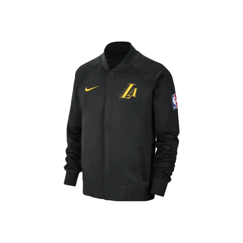 Nike Dri-Fit Showtime City Edition Jackets Coats City Edition Los Angeles Lakers Men's Black-0