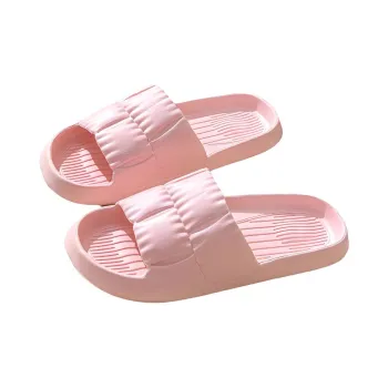 Ke Jiayi Good Looking Refreshing EVA Petal Slippers Indoor Couple Soft Sole Home Slippers Unisex Versatile Lightweight
