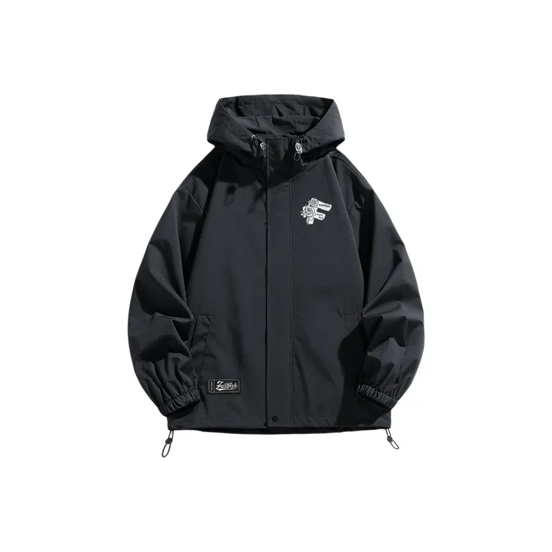 FASTFISH Jackets Coats Unisex Black-0
