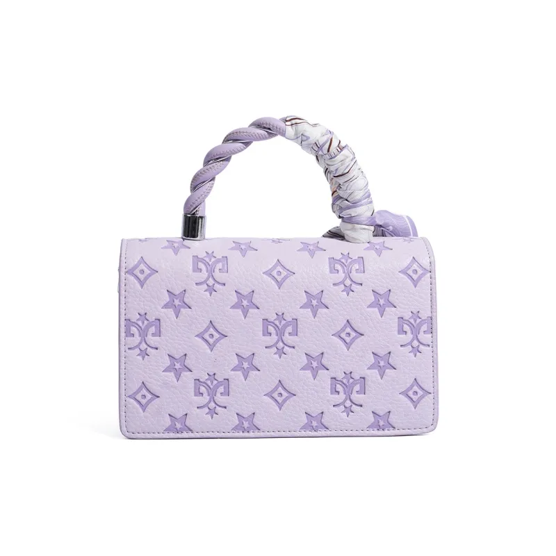 MISS GAIL Artificial Leather Shoulder Bag, Crossbody Bag, Handbag Regular Women's White/Pink-35