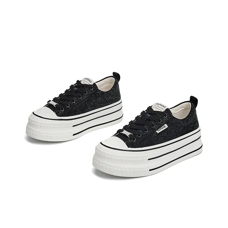 DAPHNE Anti Slip Wear Resistant Low Top Skateboard Shoes Women's-2