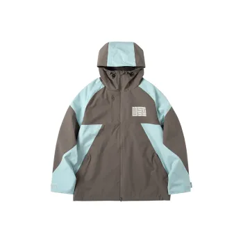 UFZ Jacket Unisex Brown Gray & Fresh Green
