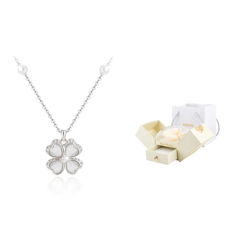 AJIDOU Luxury Romantic Dynamic Refined Minimalist Style Necklaces Women's-1