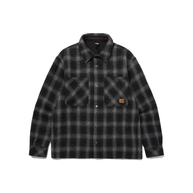 THE NORTH FACE M's Check Shacket Jackets Coats Men's Black-0