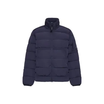 C.P.Company Lens Detailed Zipped Down Jacket