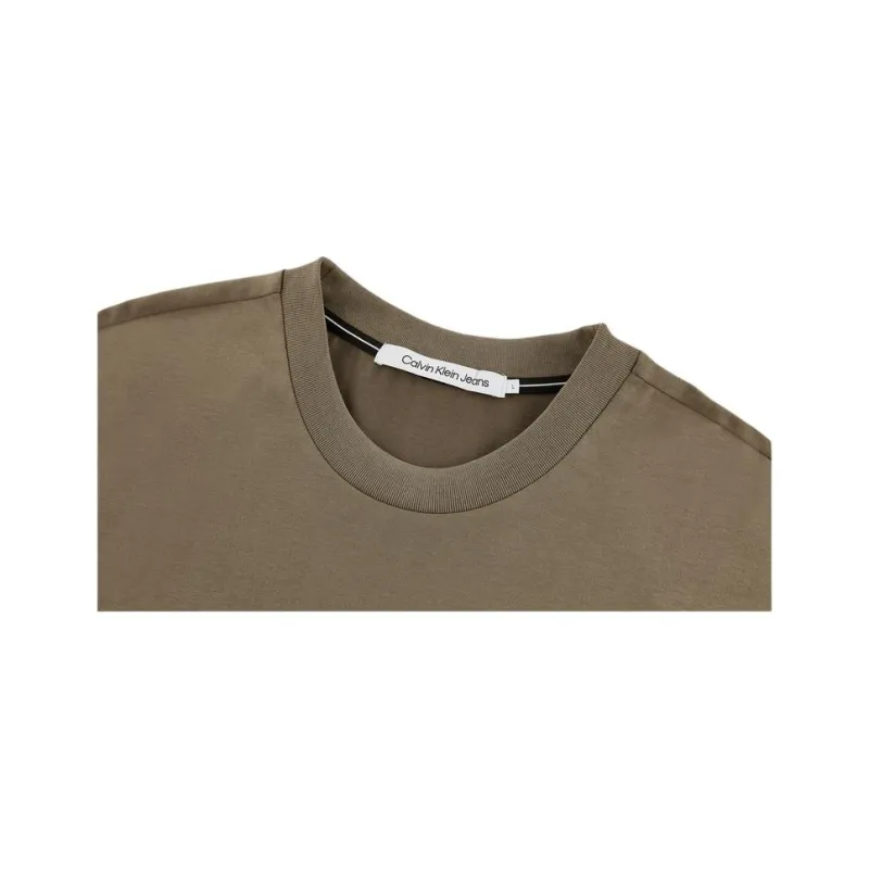 CALVIN KLEIN T Shirt Men's Gray Coffee-2