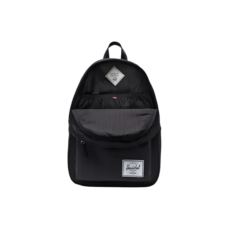 Herschel Recycled Fabric Backpack Extra Large Unisex Houndstooth Relief Black-2