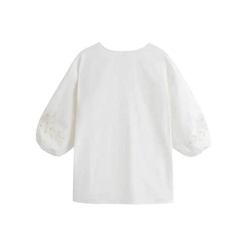 Inman Shirt Women's Pearl White-1