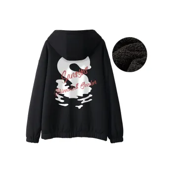 SANSYAS Jackets Coats Unisex Black